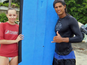 A Sayulita surf pioneer, Tiger runs a surf school inthis charming Mexico beach town © Christina Stobbs, 2012