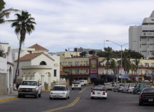 El Shrimp Bucket is a Mazatlan landmark, and a great place to watch the sunset over the waves. © Carolyn Patten, 2009