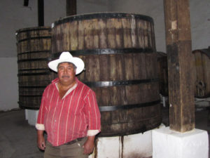 Sotol is aged up to two years in wooden barrels © William Kaliher, 2011