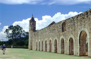 CUILAPAN Basilica - Cuilapan Monastery, Oaxaca © Photo by Tony Burton