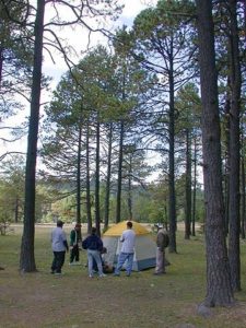 Camping in Mexico