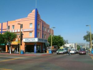 At 5th street and Revolución the Hotel Arreola