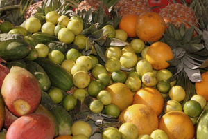 Ripe tropical fruits abound in Mexico's markets. © Christina Stobbs, 2011