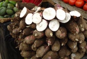 Yucca in a Mexican market © Karen Graber, 2012