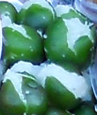 Candied lemons filled with coconut are a traditional candy from Puebla, Mexico © Daniel Wheeler, 2010