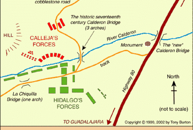 The Battle of Calderon Bridge (Tony Burton)