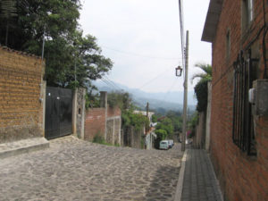 A Street Market, Food Market, the Zocalo and a 16th Century Church. © Julia Taylor 2007