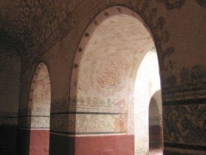 Arches in the monastery are beautifully restored. © Julia Taylor, 2007