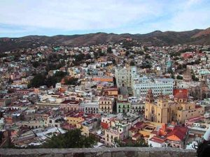 Nestled in a narrow valley, the city of Guanajuato reverberates with sounds of music and life all day and night. © Geri Anderson, 2001