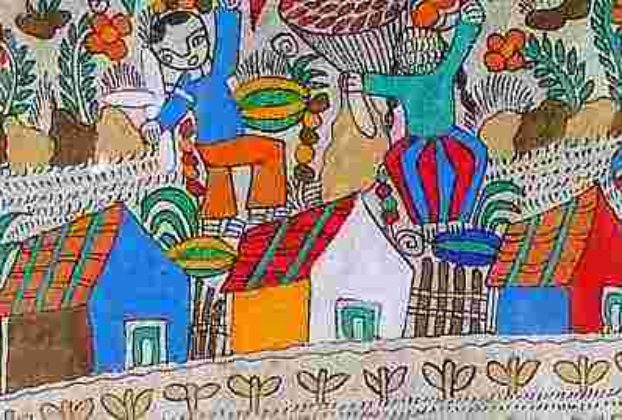 Amate painted by Roberto Venancio