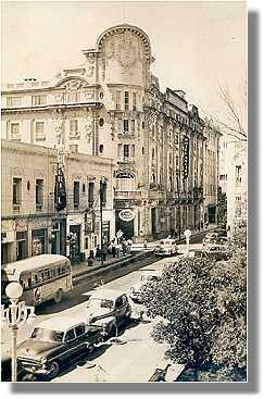 Downtown Monterrey circa 1954