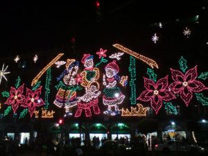 Mexico City Christmas light