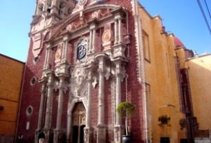 Cathedral in downtown Queretaro