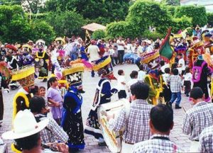 Chinelos dancers, Morelos