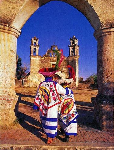 Chinelos dancers, Morelos