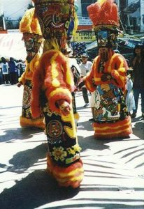 Chinelos dancers, Morelos