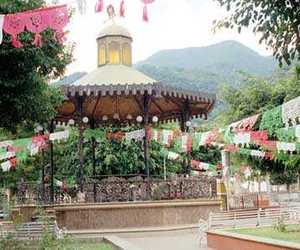 Bandstand in the plaza of Ajijic