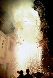 Mexican fireworks: Cohetes y castillos