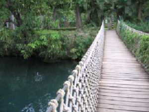 The hanging bridge. © Julia Taylor, 2007