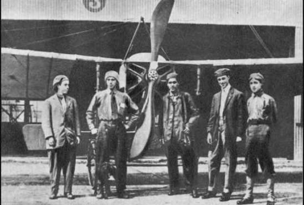 The Famous Five: From left to right: Alberto Salinas Carranza, Gustavo Salinas Camiña, Juan Pablo Aldasoro Suárez, Horacio Ruiz Gaviño and Eduardo Aldasoro Suárez