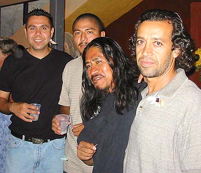 L to R: Jose Isidro Magallon Sete, Efrain Gonzalez, Isidro Zilonxochitl, Ricardo Gonzalez