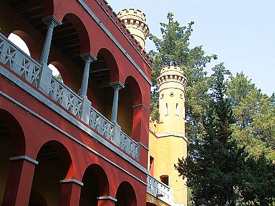 Detail of the ex-hacienda