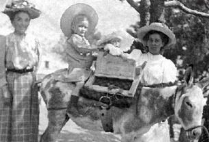 Frank Henry, an English silver mining engineer who worked in Mexico during the Revolution of 1910. This is part of a letter written by his wife Edith on December 23rd, 1915, days before he was killed. © Julia Swanson, 2006