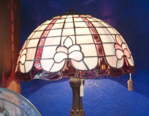 Tiffany-style lamp