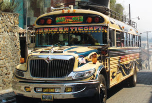 A Mexican local bus