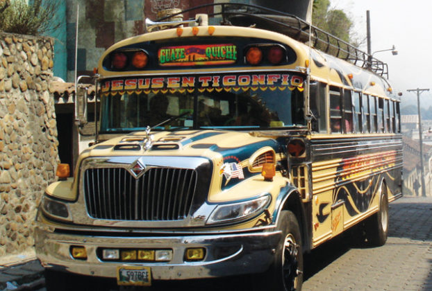 A Mexican local bus