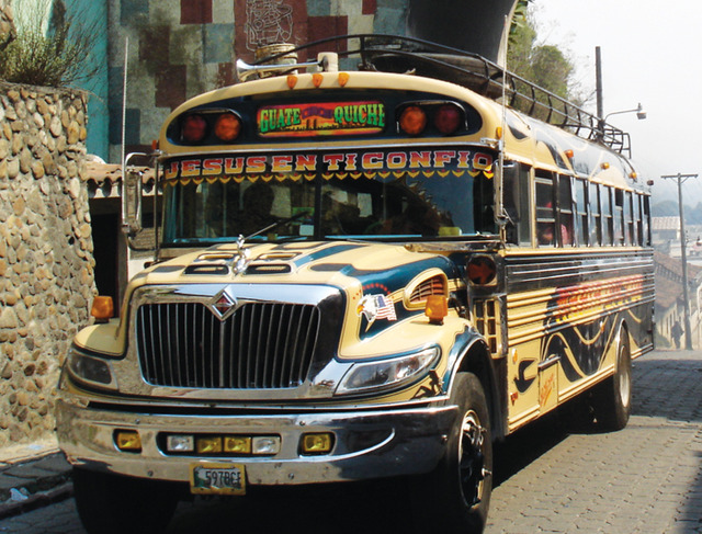 A Mexican local bus