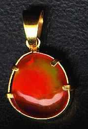 Orange opal