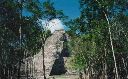 The archeological site of Coba in Yucatan was onbce a flourishing Maya city © Roger Cunningham, 2013