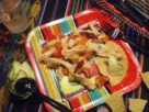 Mexican chicken salad with chipotle vinaigrette known as salpicon de pollo © Karen Hursh Graber, 2014