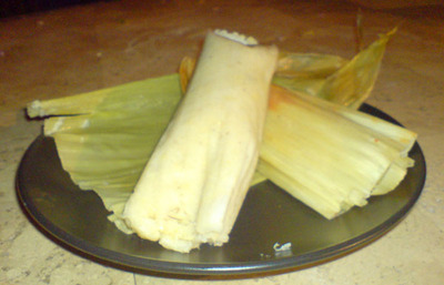 Tamales de elote © Daniel Wheeler, 2008