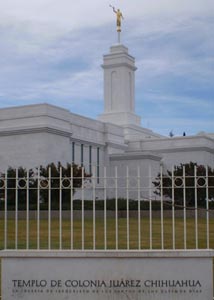 The Colonia Juarez Temple of the Church of Jesus Christ of Latter-day Saints