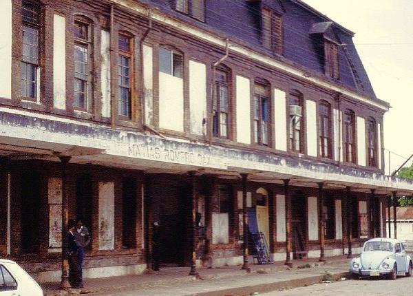 Matias Romero Railway Station, Oaxaca © Tony Burton 1986