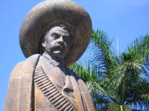 Statue of Revolutionary hero Emiliano Zapata © Julia Taylor 2007