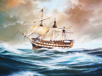 The Asia; oil on canvas by Angel Cortellini Sánchez, dated 1896