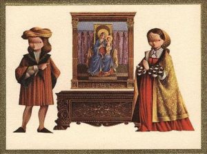 Italian Renaissance XVI Christmas around the World' card series designed for UNICEF