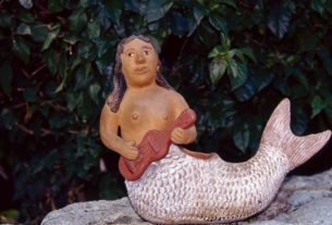 Mermaid by Teodora Blanco Nuñez. Photo: Friends of Oaxacan Folk Art