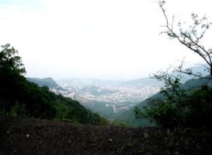 View from Chipinque of Monterrey nestled in the valley below. © Joseph A. Serbaroli, Jr. 2020