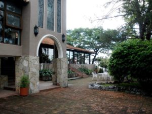 The entranceway and grounds of Hotel Chipinque. © Joseph A. Serbaroli, Jr. 2020