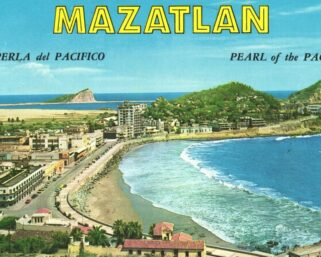 Vintage postcard of Mazatlán, Pearl of the Pacific