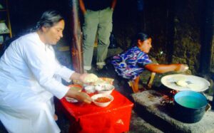 Tortilla making in Chiapas. Credit: Gwen Burton.