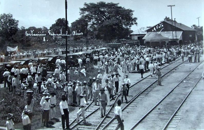 Tapachula Railroad StationTapachula Railroad Station. Photo believed to be in public domain.