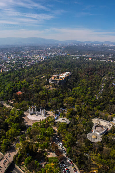 Overview of Chapultepec Park (Credit: Government of Mexico City, used under Creative Commons CC0)