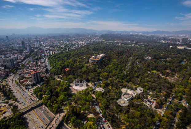 Overview of Chapultepec Park (Credit: Government of Mexico City, used under Creative Commons CC0)