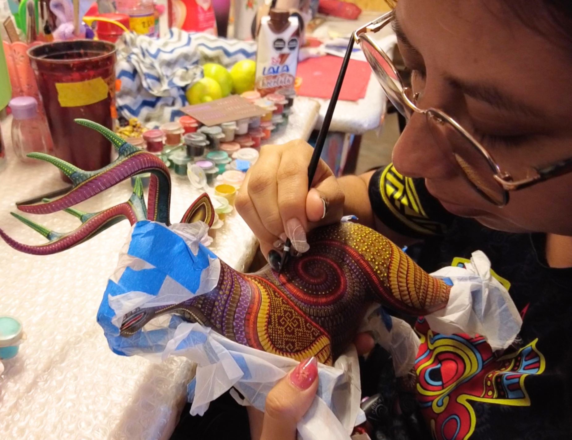 Student painter. © 2026 Carlene Fowlkes