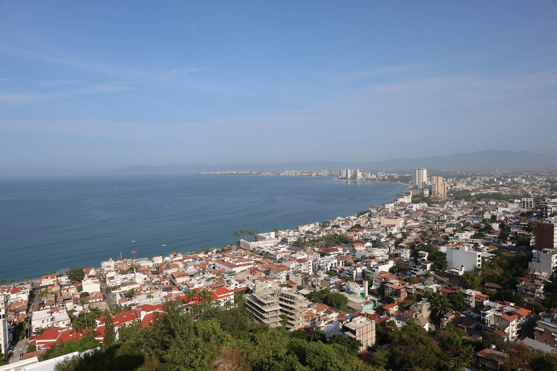 View of Puerto Vallarta from El Mirador. © Florence Voller, 2025.